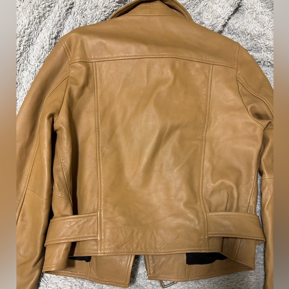 Walter Baker moto lamb leather jacket - Picture 3 of 7